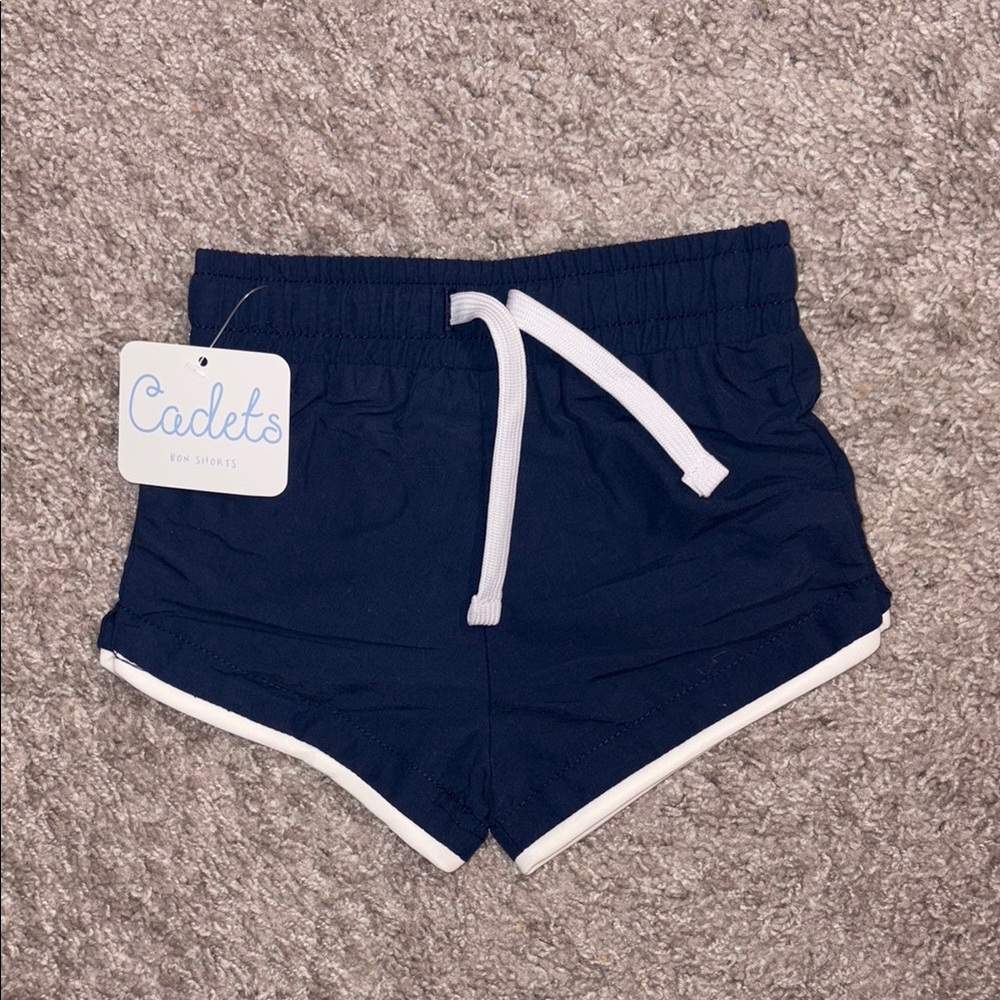 Cadets x Maisonette Nolan Swim Shorts in Blue SZ 1/2 NWT